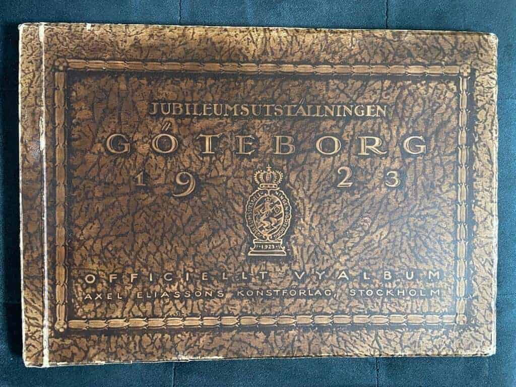 Jubileumsutställningens i Göteborg 1923 officiella vyalbum