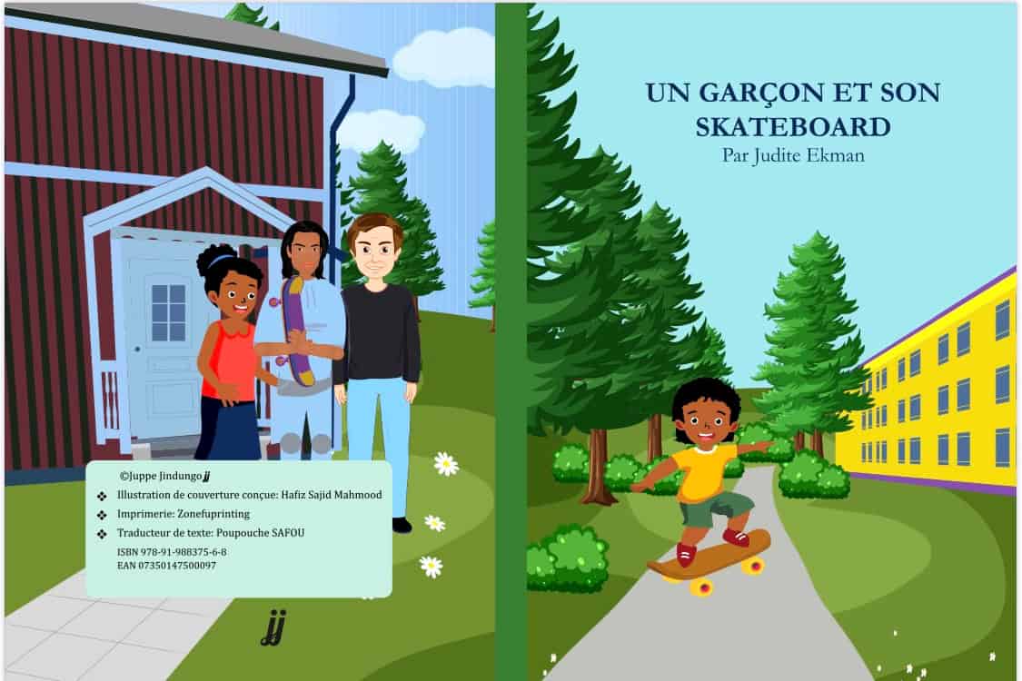 Judite Ekman Lindvall : Un Garcon et son skateboard