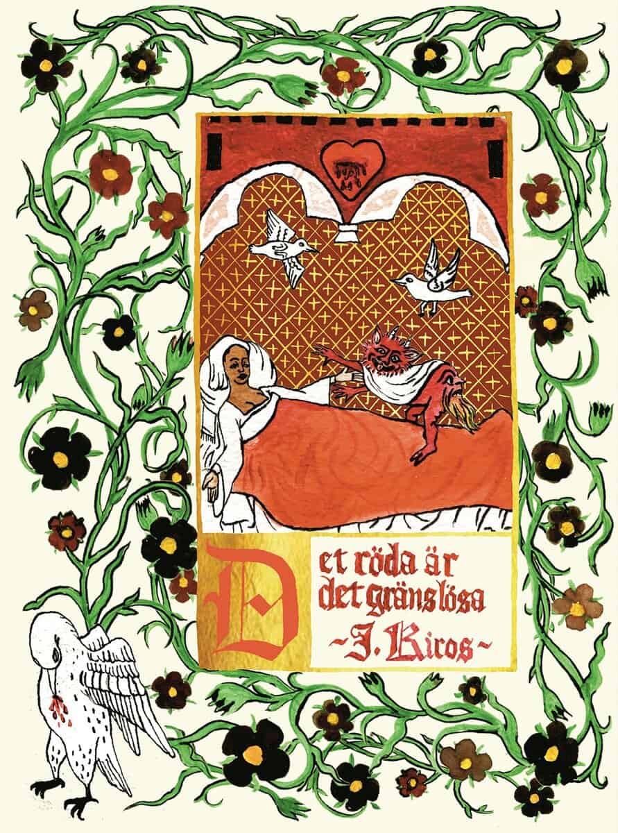 Judith Kiros : Det röda är det gränslösa