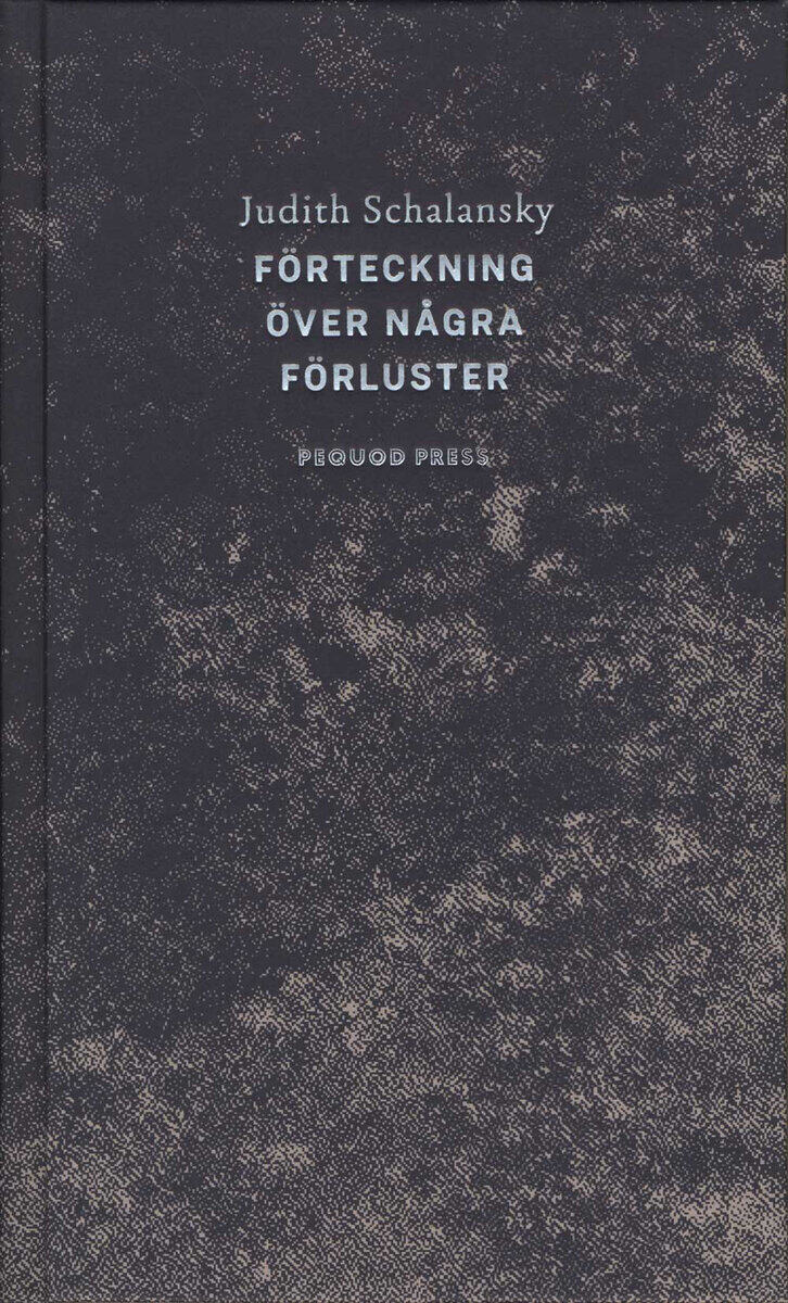 Judith Schalansky : Förteckning över några förluster