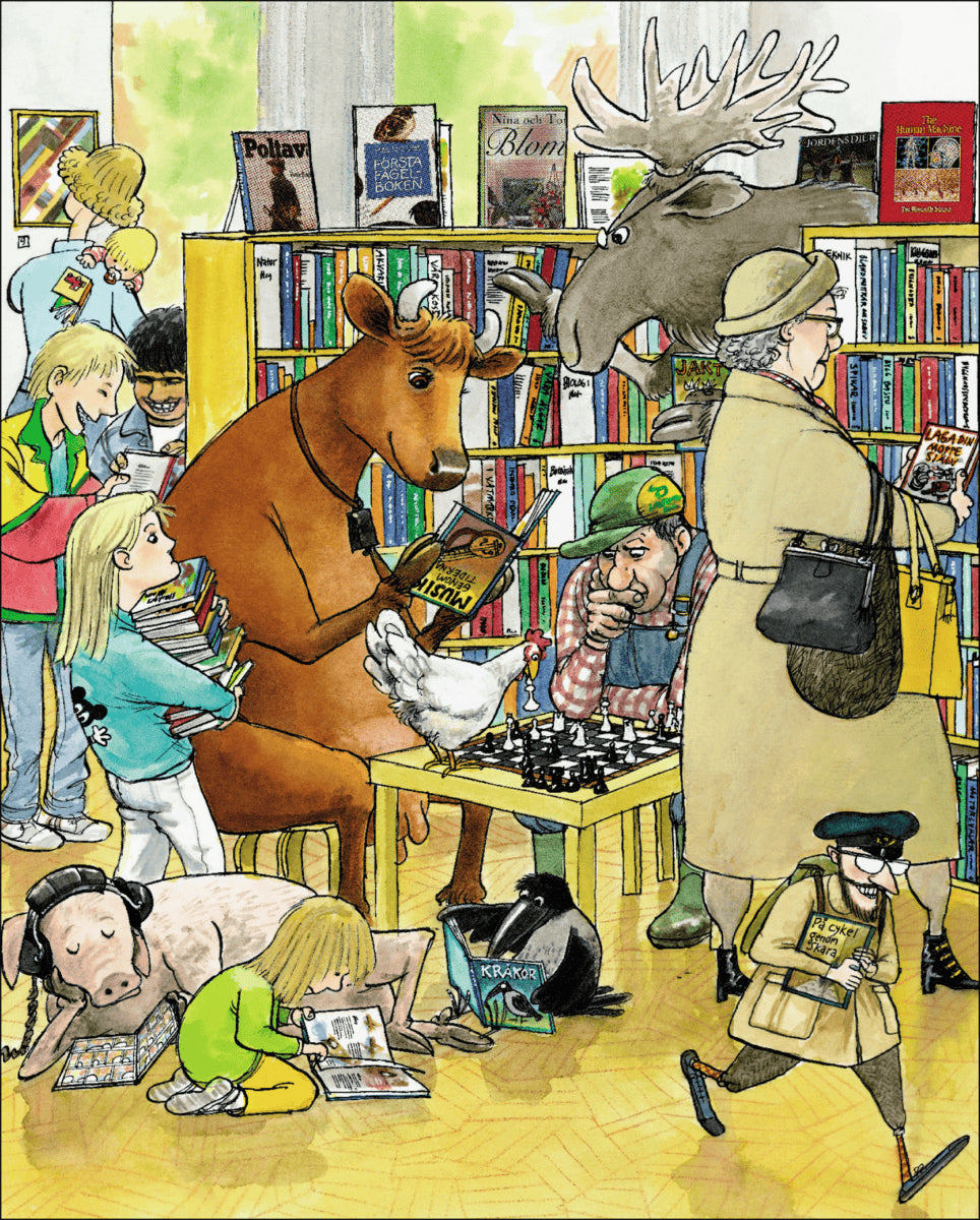 Jujja Wieslander : Mamma Mu Språk och mattelekar Affischer