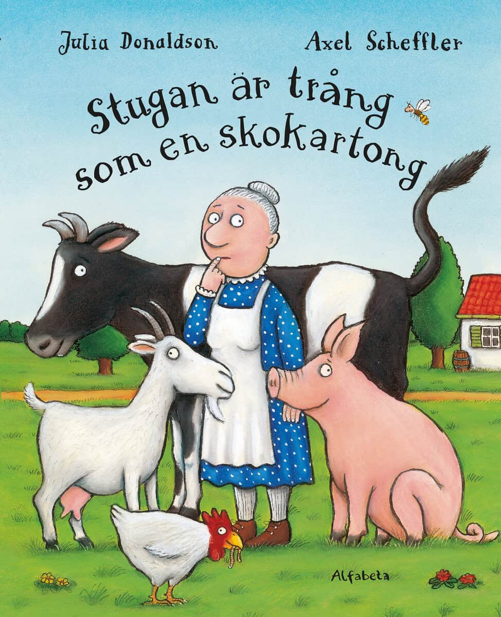 Julia Donaldson : Stugan är trång som en skokartong