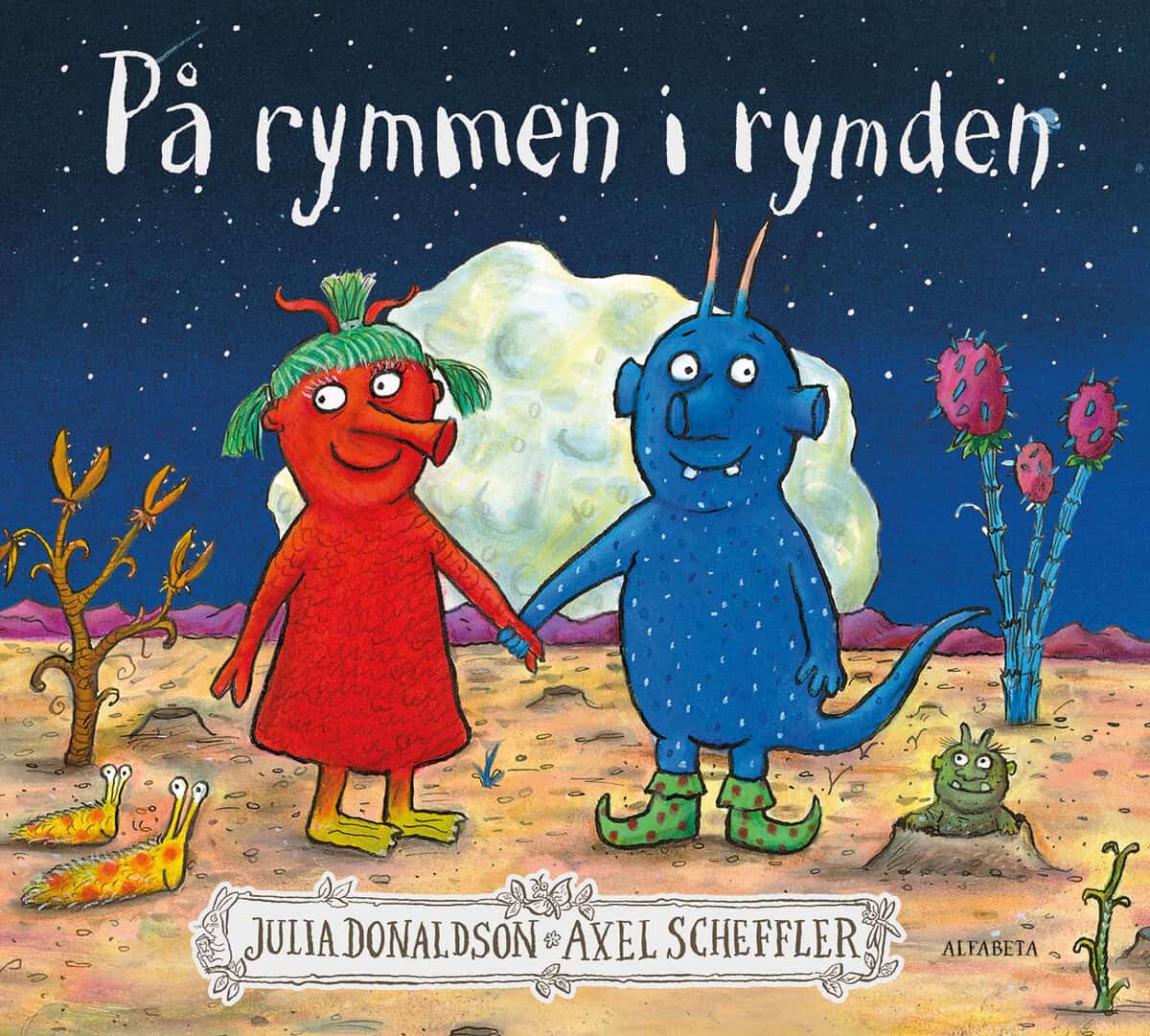 Donaldson, Julia; Scheffler, Axel : På rymmen i rymden