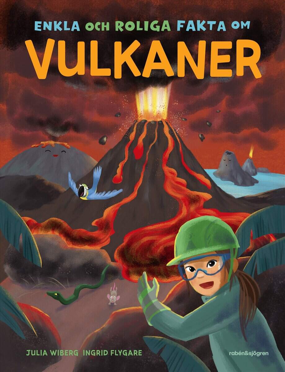 Julia Wiberg : Enkla och roliga fakta om vulkaner