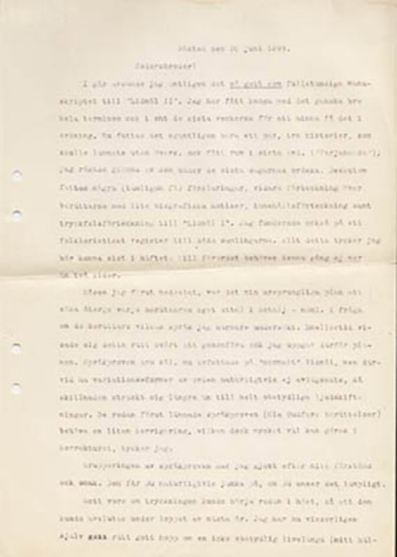 K. H. Waltman : Lidmål