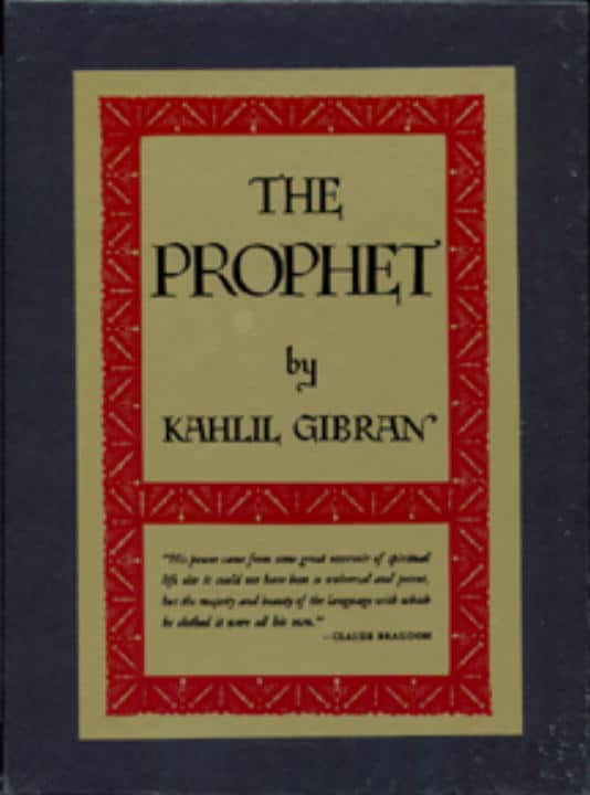 Kahlil Gibran : Prophet (10' X 7-3/4'; Deluxe Slipcased Edition) (H)