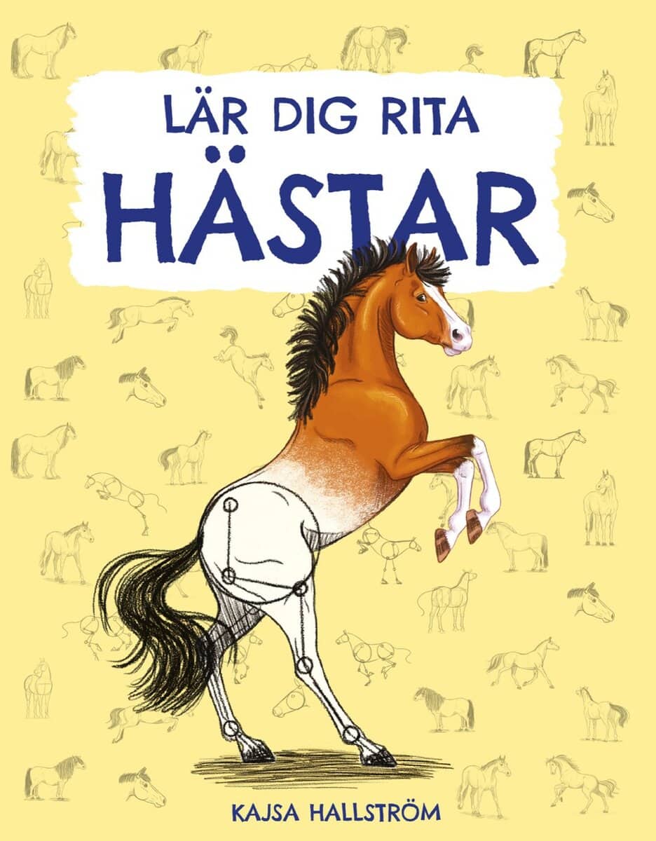 Kajsa Hallström : Lär dig rita hästar