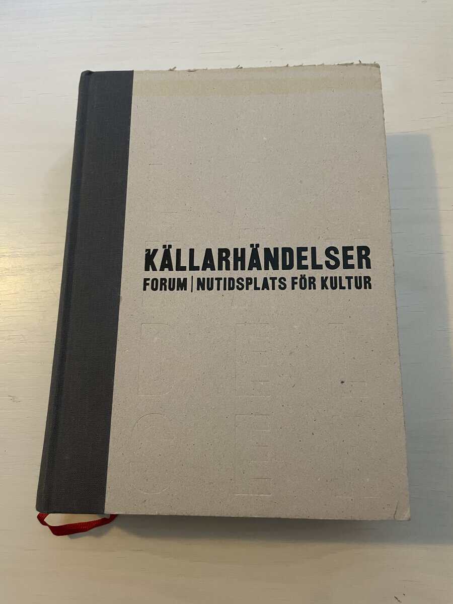 Källarhändelser Forum - nutidsplats för kultur