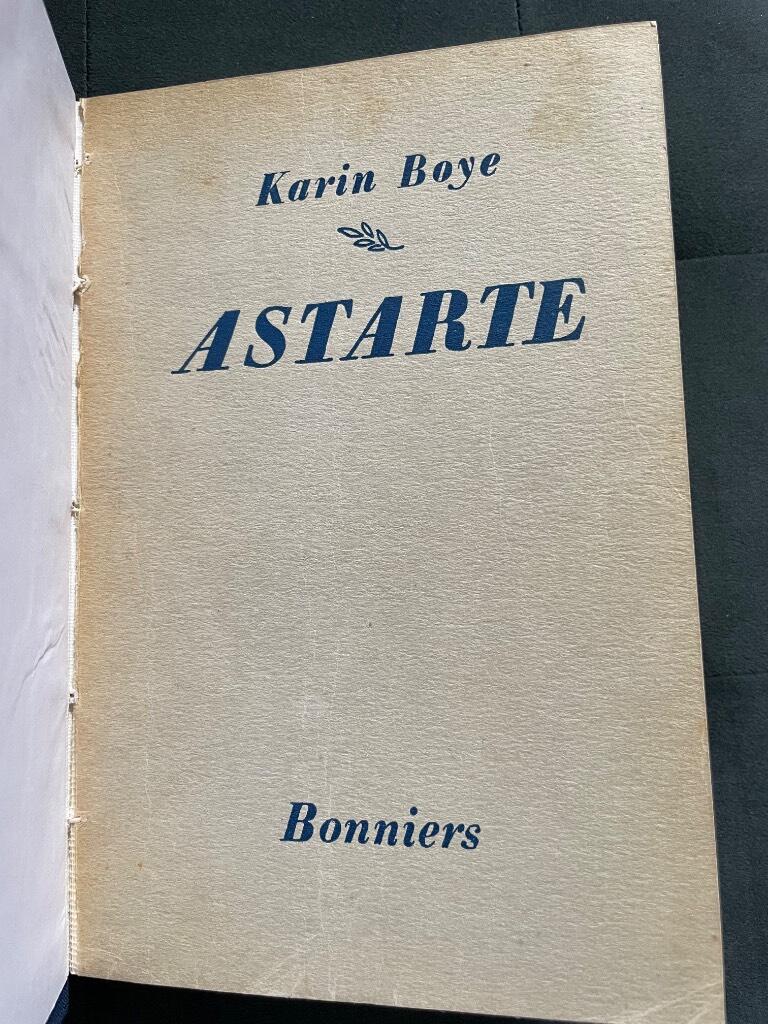 Karin Boye : Astarte