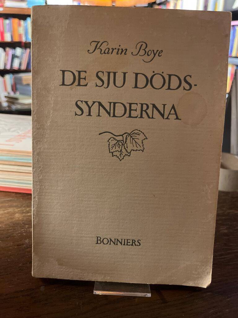 Karin Boye : De sju dödssynderna