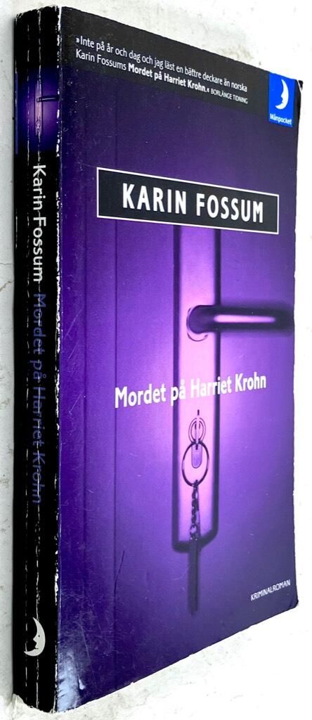 Karin Fossum : Mordet på Harriet Krohn