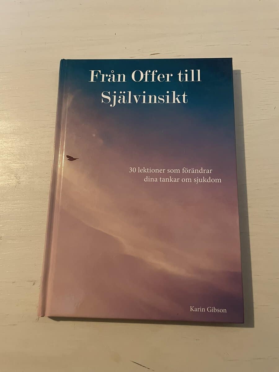 Karin Gibson : Från offer till självinsikt - 30 lektioner som förändrar dina tankar om sjukdom