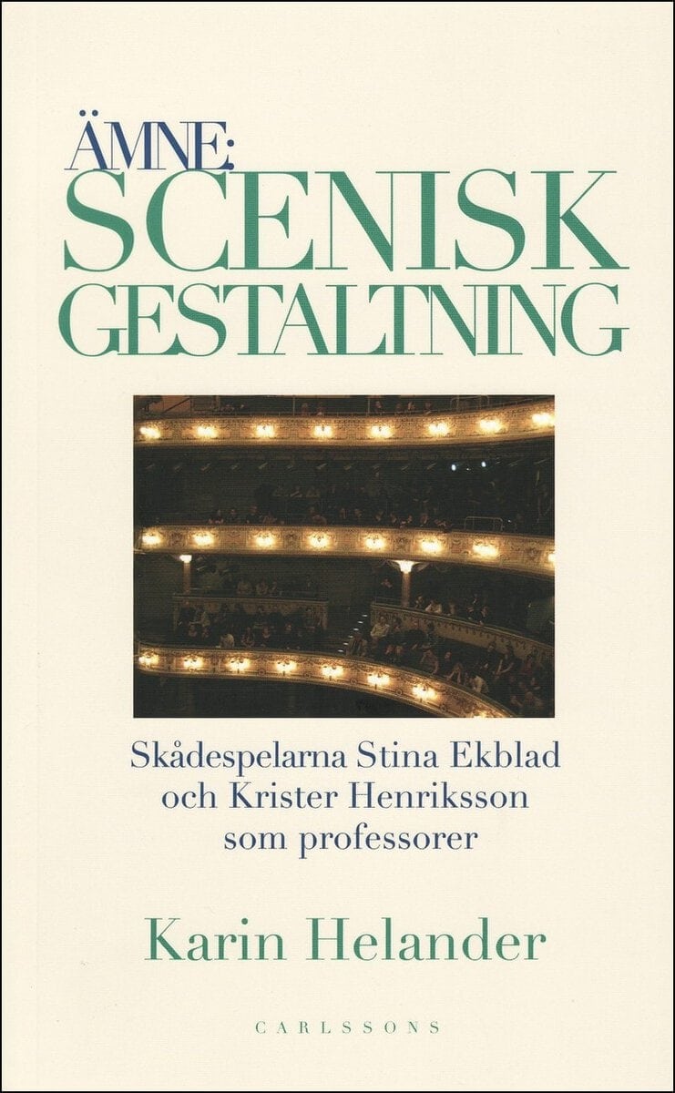 Karin Helander : Ämne