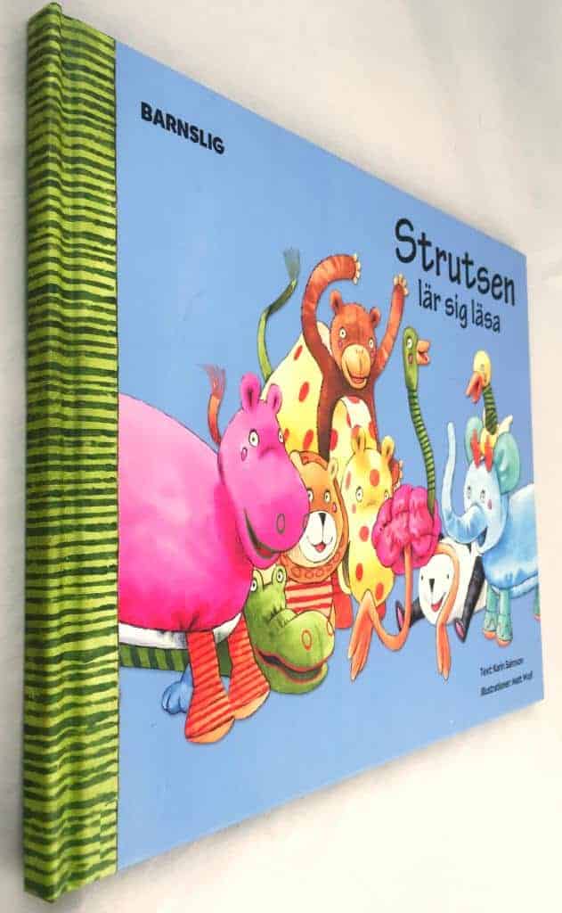 Karin Salmson ; Andrea Dami ; Matt Wolf : Barnslig - Strutsen lär sig läsa