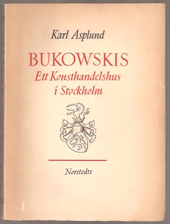Karl Asplund : Bukowskis