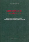 Karl Dahlstrand : Lund Studies in Sociology of Law