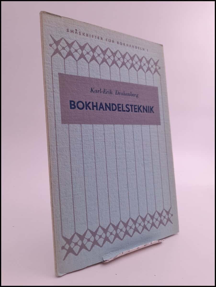 Karl-Erik Drakenberg : Bokhandelsteknik