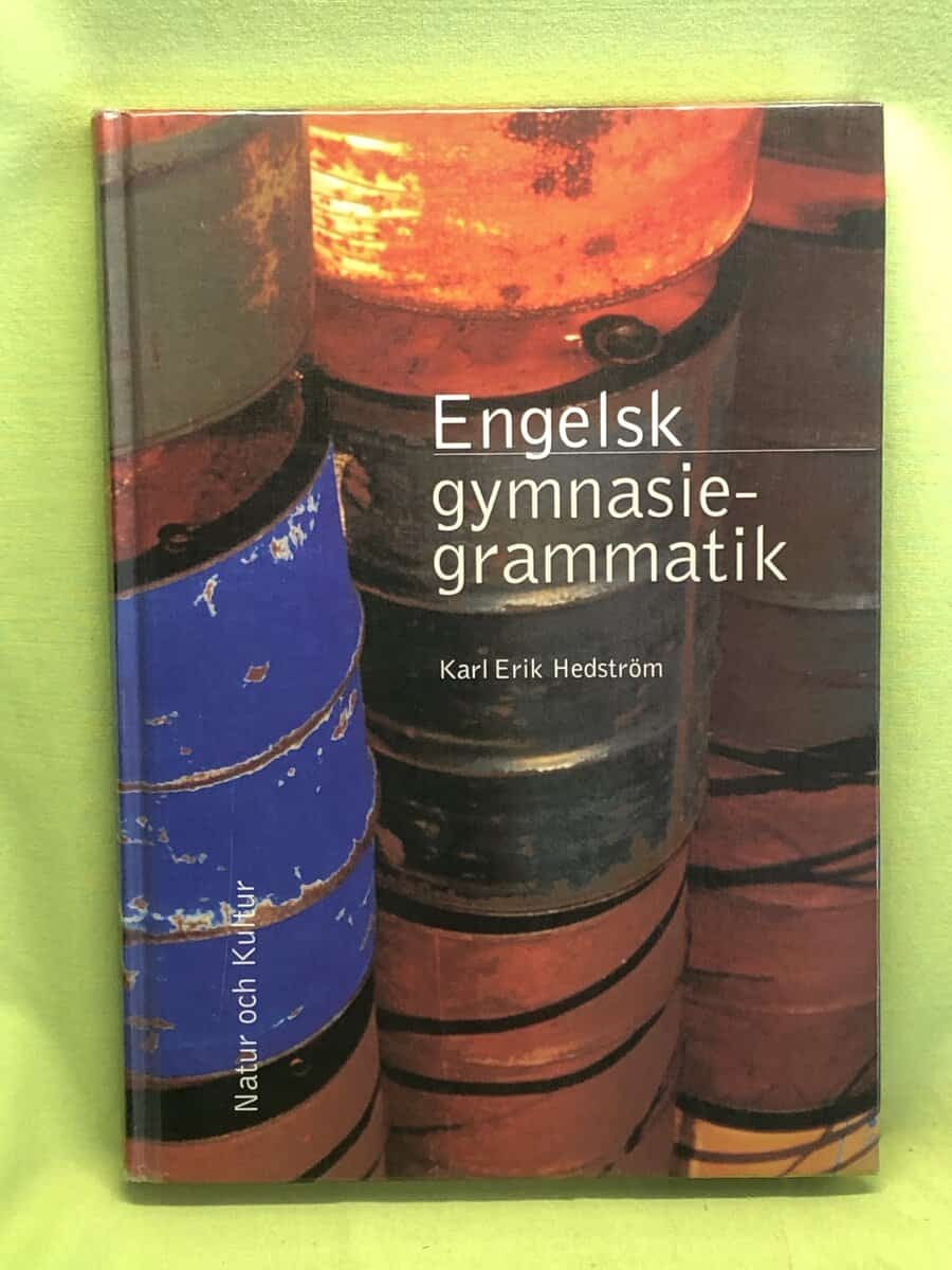 Karl Erik Hedström : Engelsk gymnasiegrammatik