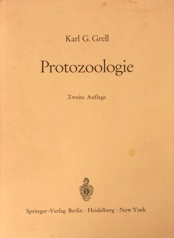 Karl G Grell : Protozoologie