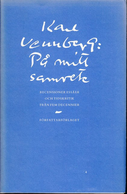 VENNBERG, KARL HÅKANSON, BJÖRN. : På mitt samvete