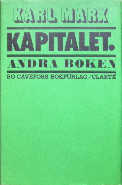 Karl Marx : Kapitalet, Kritik av den politiska ekonomin. Bok 2 Kapitalets cirkulationsprocess