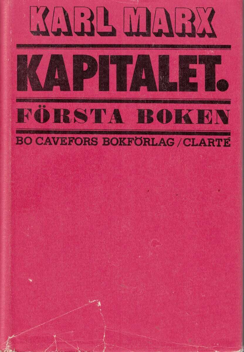 Karl Marx : Kapitalet
