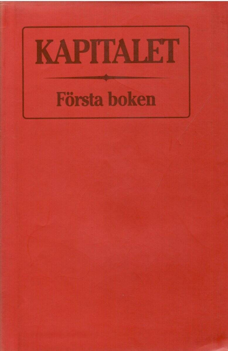 Karl Marx : Kapitalet