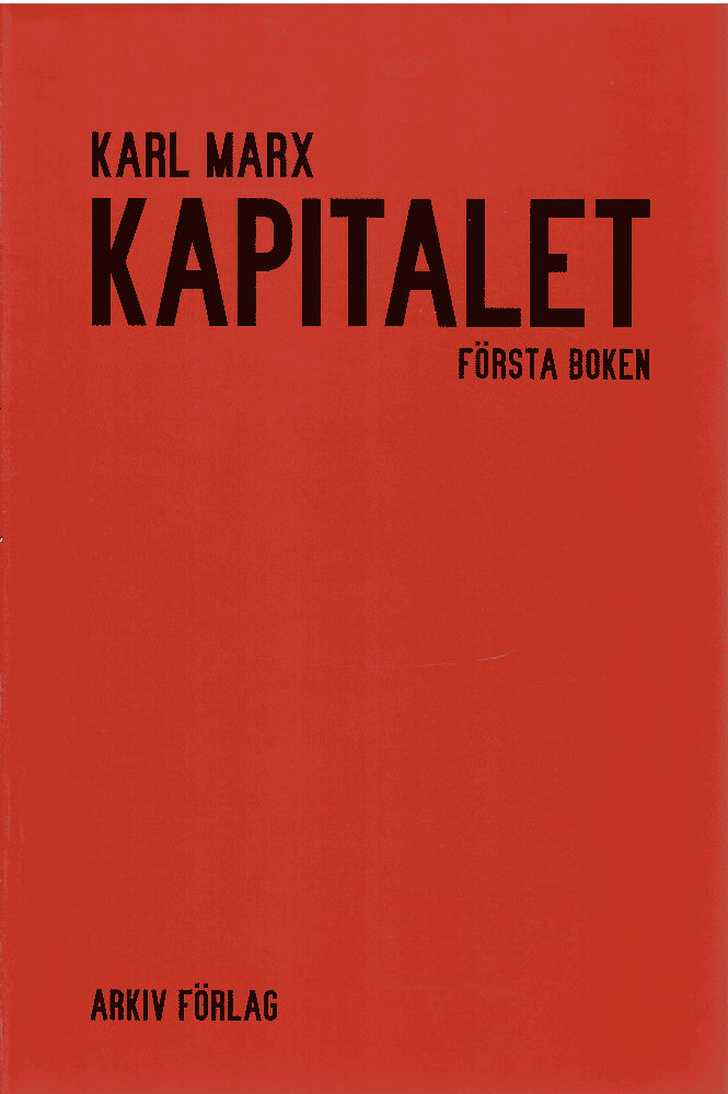 Karl Marx : Kapitalet