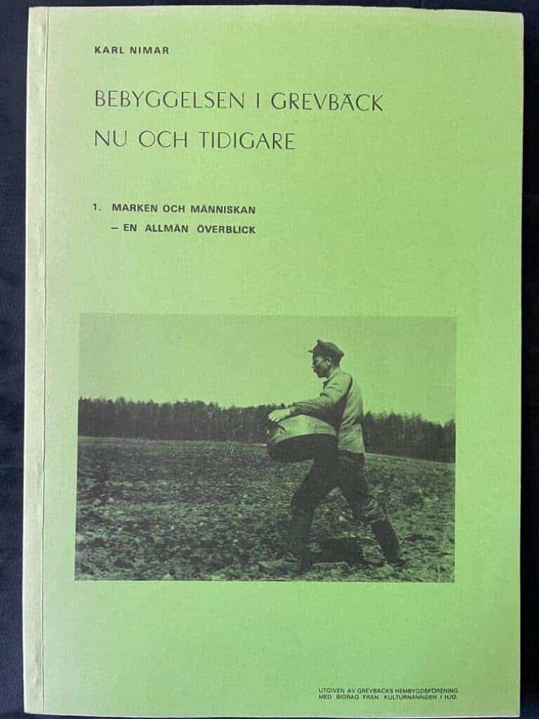 Karl Nimar : Bebyggelsen i Grevbäck nu och tidigare 1. Marken och människan