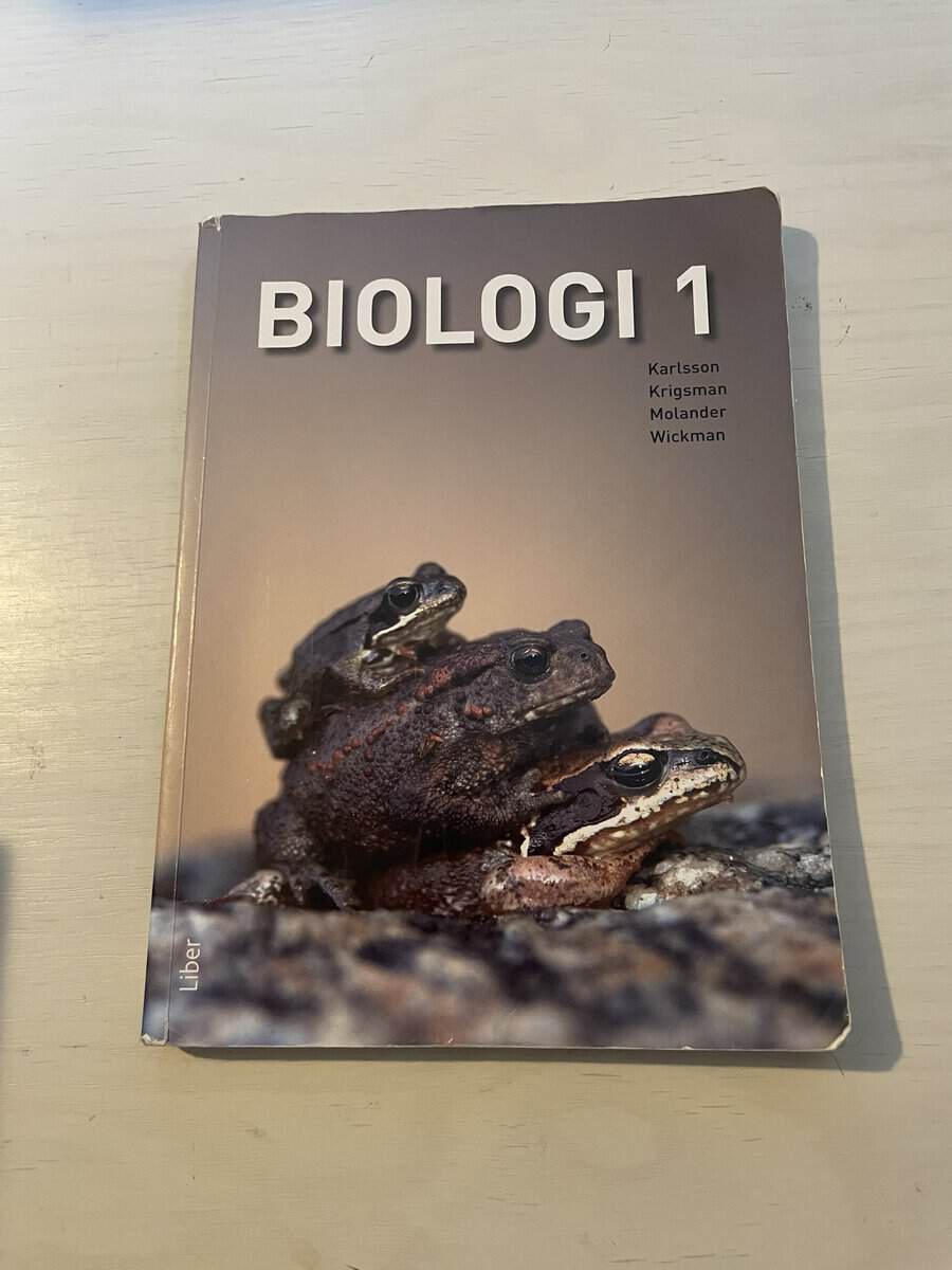 Karlsson, Janne, Krigsman, Thomas, Molander, Bengt-Olov, Wickman, Per-Olof : Biologi 1