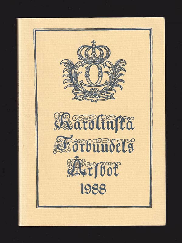 Karolinska Förbundets Årsbok 1988