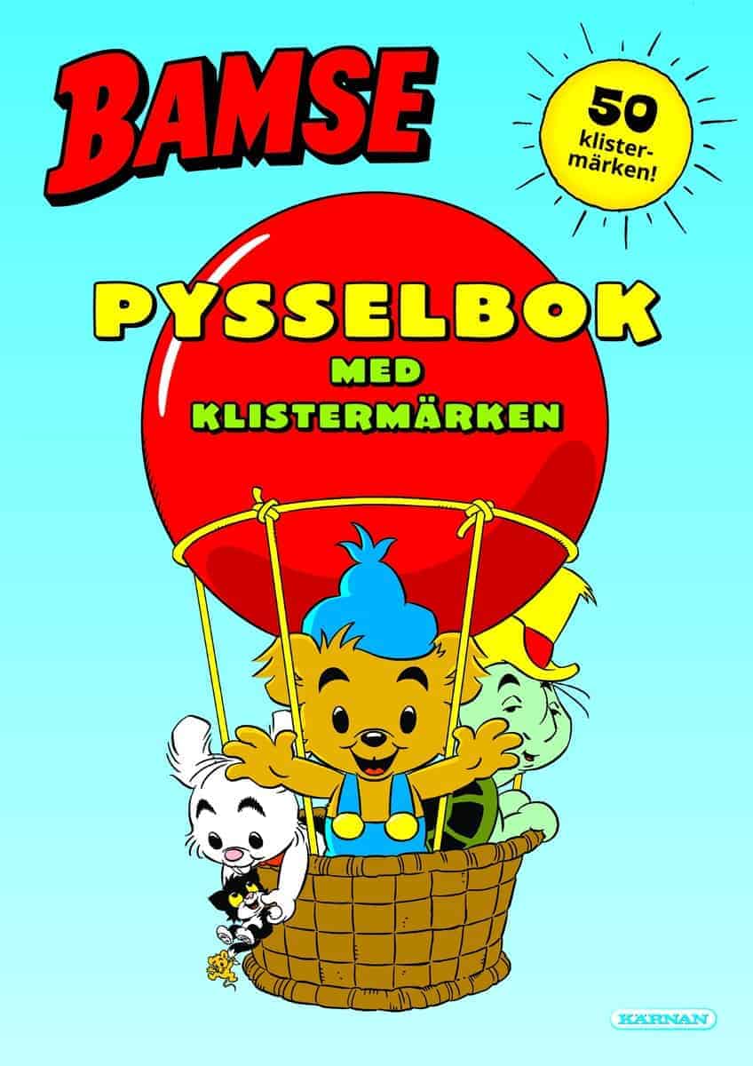Katarina Oldenburg : Bamse Pysselbok med klistermärken