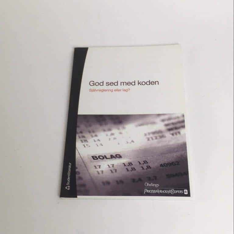 Katja Severin Danielsson ; Eva Blom ; Jessica Nyman : God sed med koden