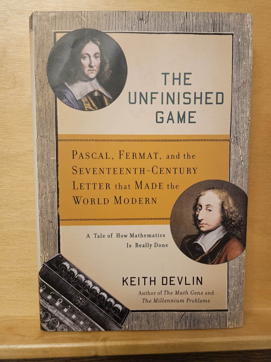 Keith J. Devlin : The unfinished game