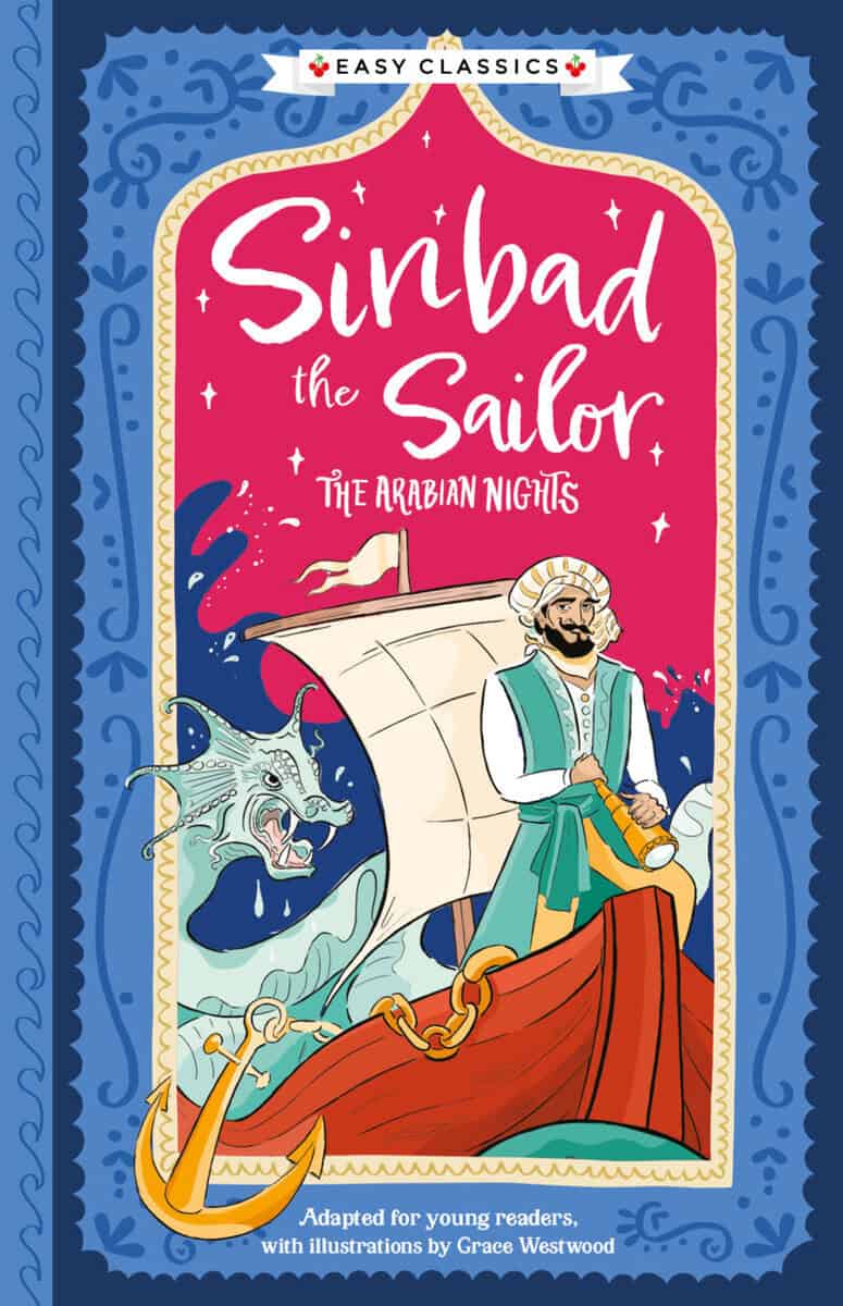 Kellie Jones : Sinbad the Sailor (lättläst) (med bonusmaterial)