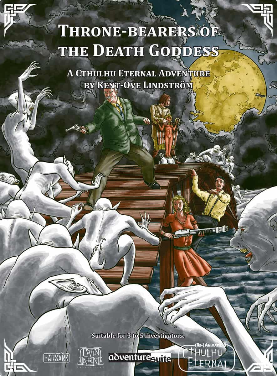Kent-Ove Lindström : Throne-bearers of the Death Goddess
