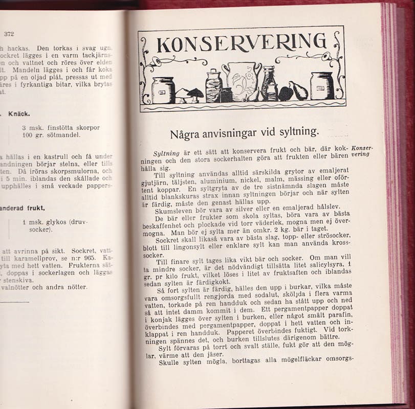 Kerstin Wenström : Husmoderns kokbok. Det borgerliga hemmets kokbok. Utarbetad av Kerstin Wenström