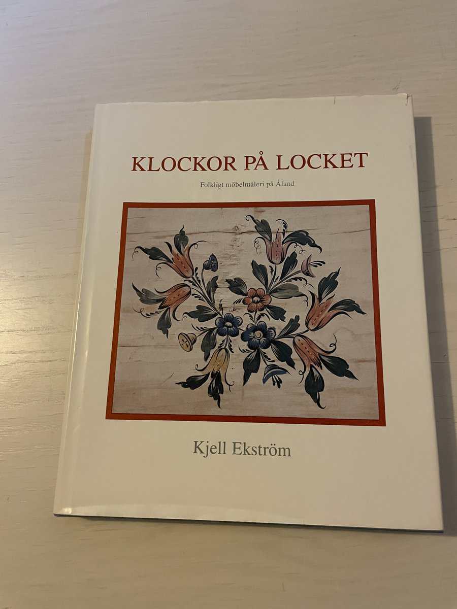 Kjell Ekström : Klockor på locket - Folkligt möbelmåleri på Åland