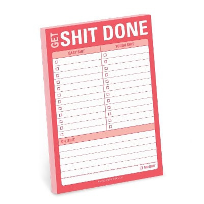 Knock Knock : Knock Knock Get Shit Done Great Big Sticky Note