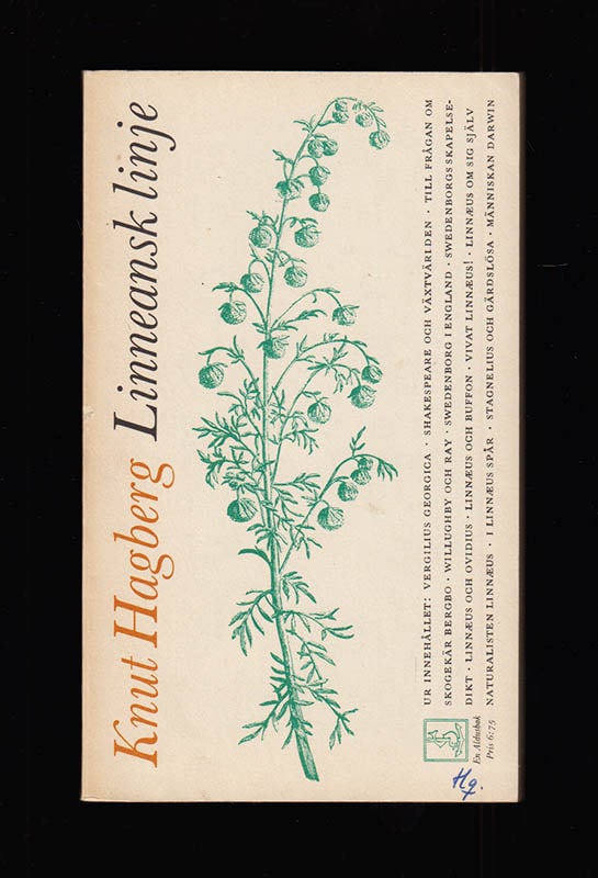 Knut Hagberg : Linneansk linje