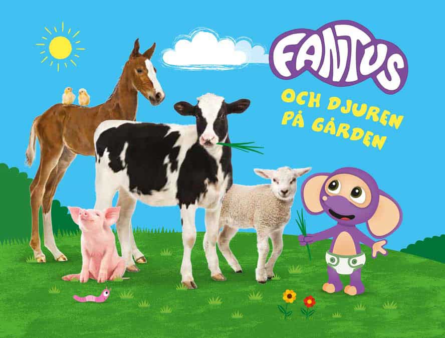 Knut Næsheim : Fantus och djuren på gården