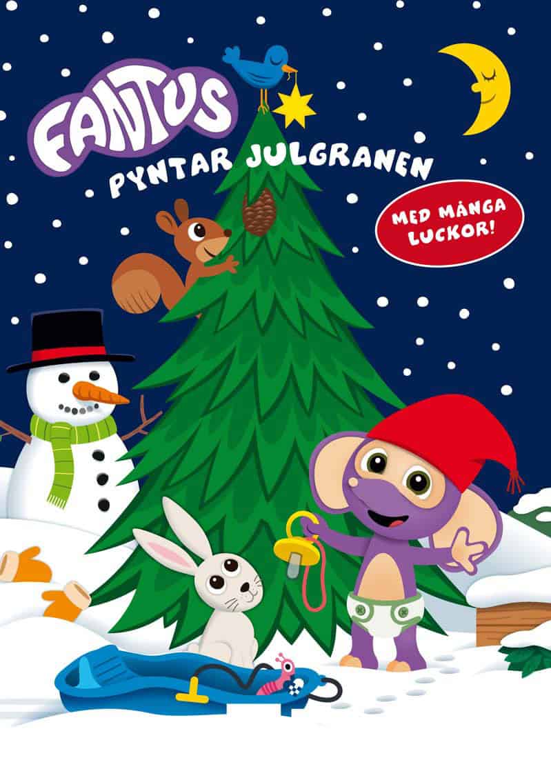 Knut Næsheim : Fantus pyntar julgranen