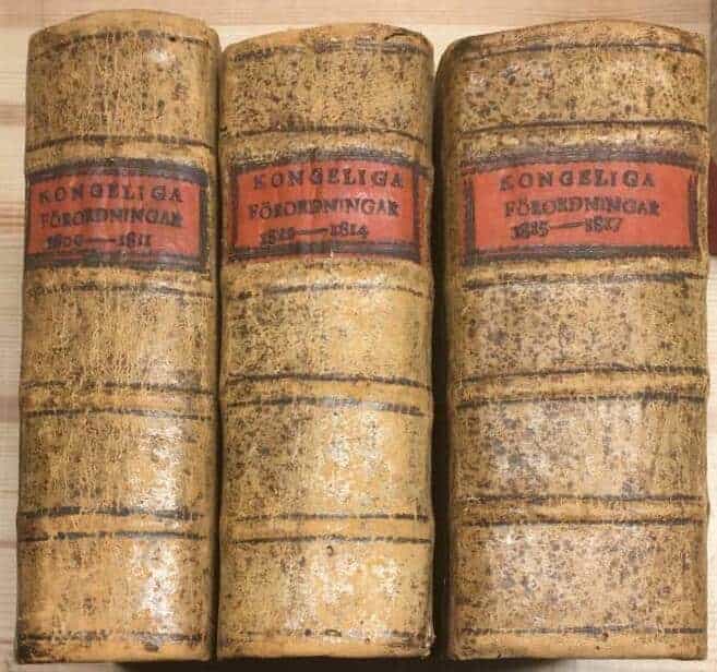 Kongelig Förordning 1809-1811 + 1812-1814 + 1815-1817