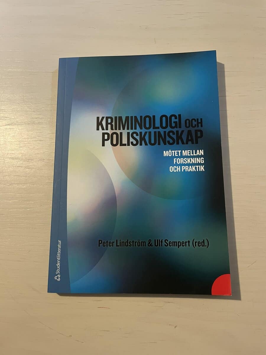 Kriminologi och poliskunskap