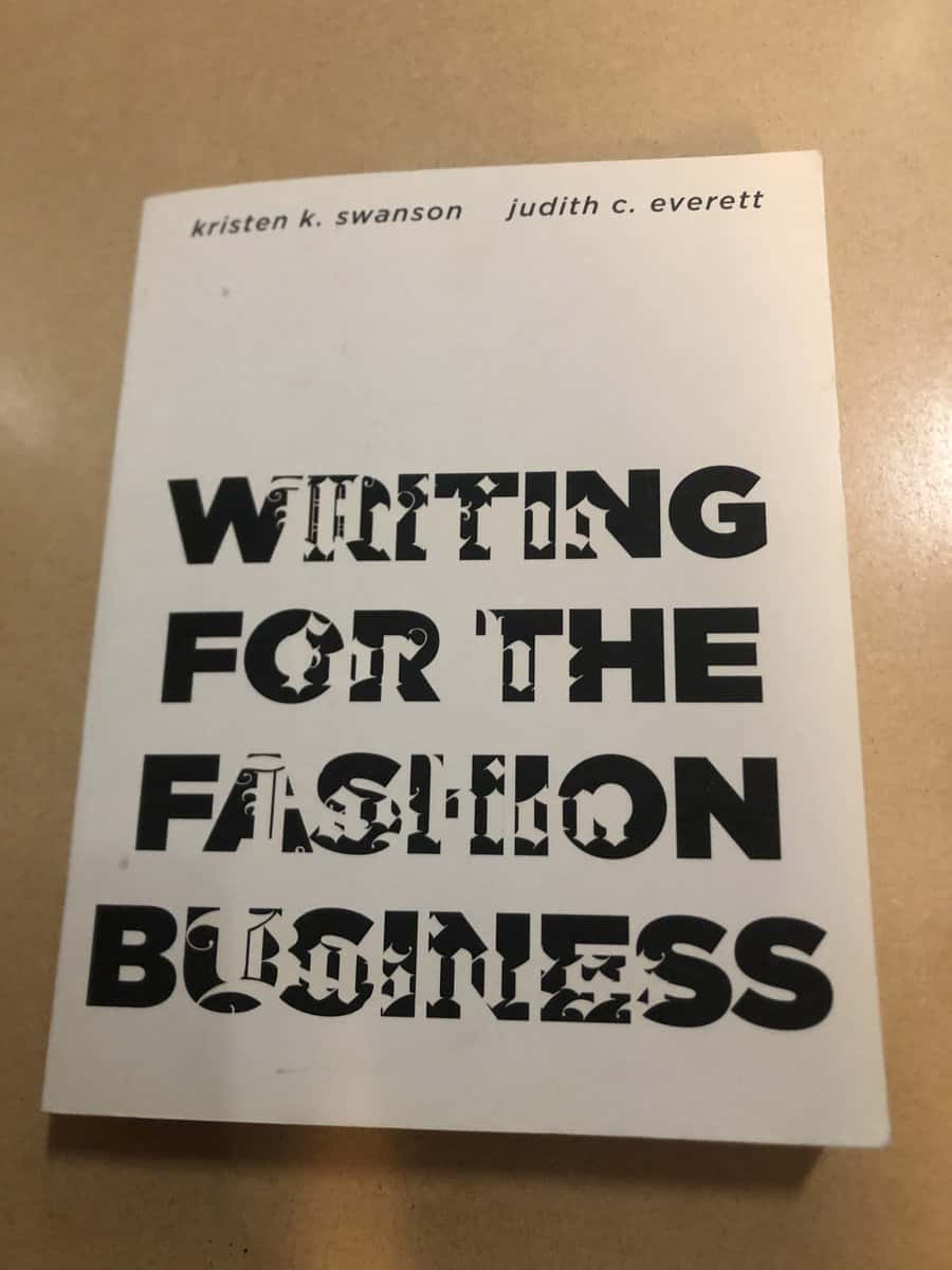 Kristen K. Swanson : Writing for the fashion business