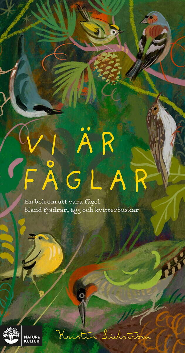 Kristin Lidström : Vi är fåglar : en bok om att vara fågel bland fjädrar, ägg och kvitterbuskar