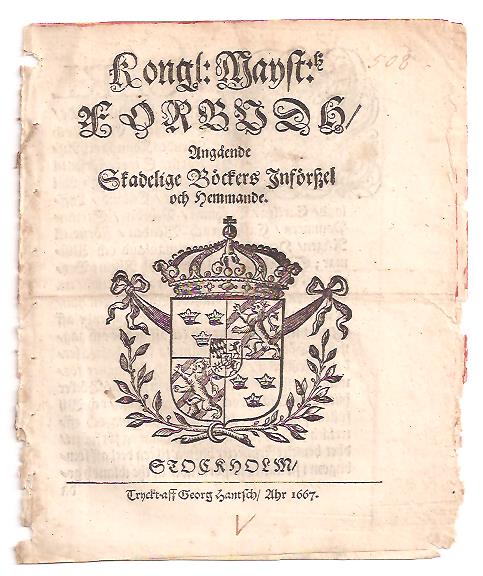 Kungl. Maj:t : Kongl