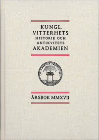 Kungl. Vitterhets historie och antikvitets akademien