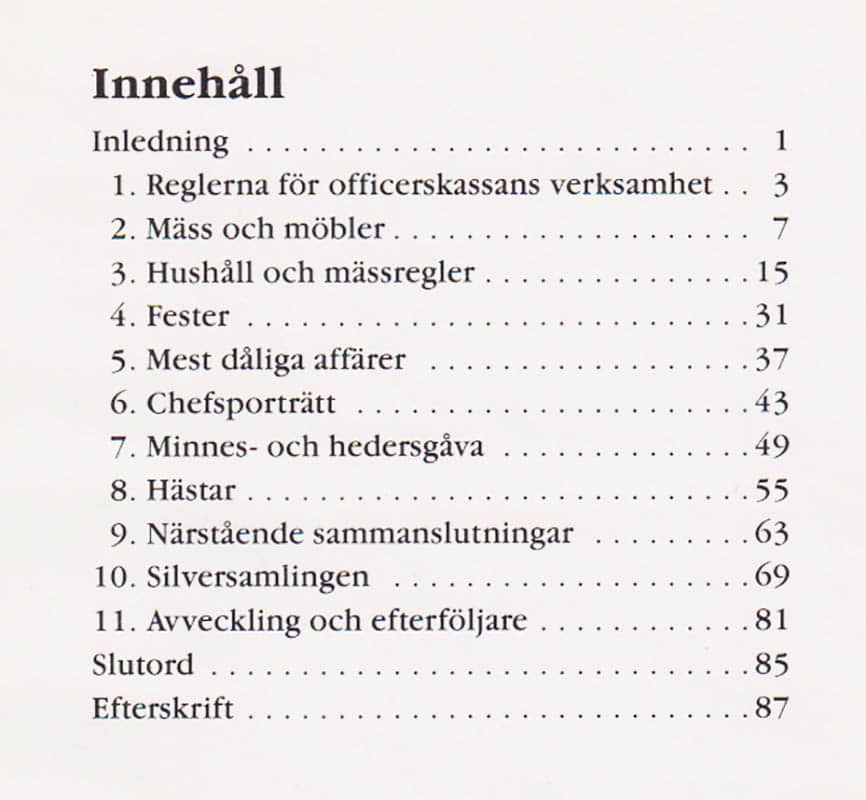 Kurt Henricson : En officerskår som upphört