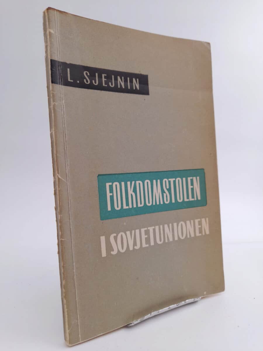 L. Sjejnin : Folkdomstolen i Sovjetunionen